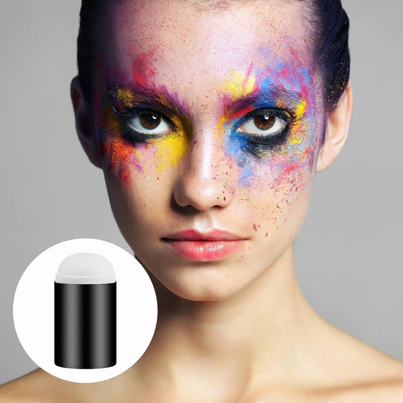 Pretwad Finger Sponges Daubers, 10 Pcs Finger Painting Sponge Craft Drawing, Fingers Face Paint Sponges Painting Craft Set, Crafts Fingers Sponge Daubers Drawing Project for Art Ink Crafts Card Making - Image 2